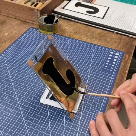 Formation verres églomisés