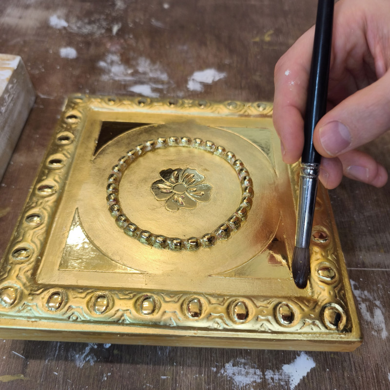 Formation dorure à la feuille d'Or - Techniques Traditionnelles