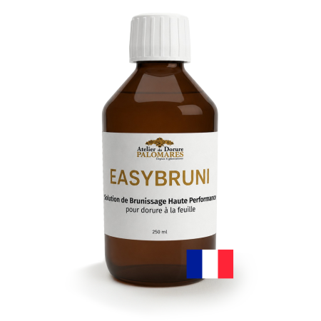 Solution de Brunissage Haute Performance pour dorure à la feuille - EasyBruni